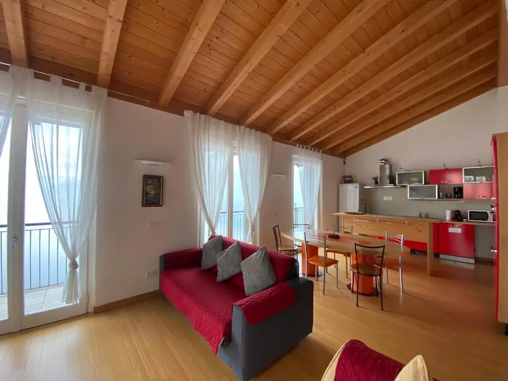 Luxury Attico With Big Terrace Apartment Argegno Italy