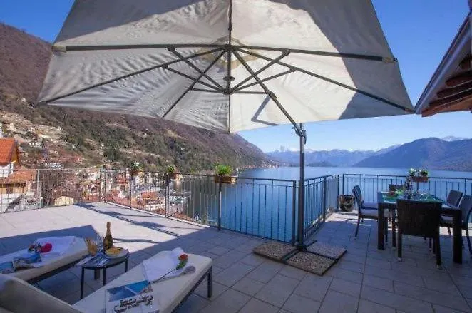 Luxury Attico With Big Terrace Apartment Argegno Italy