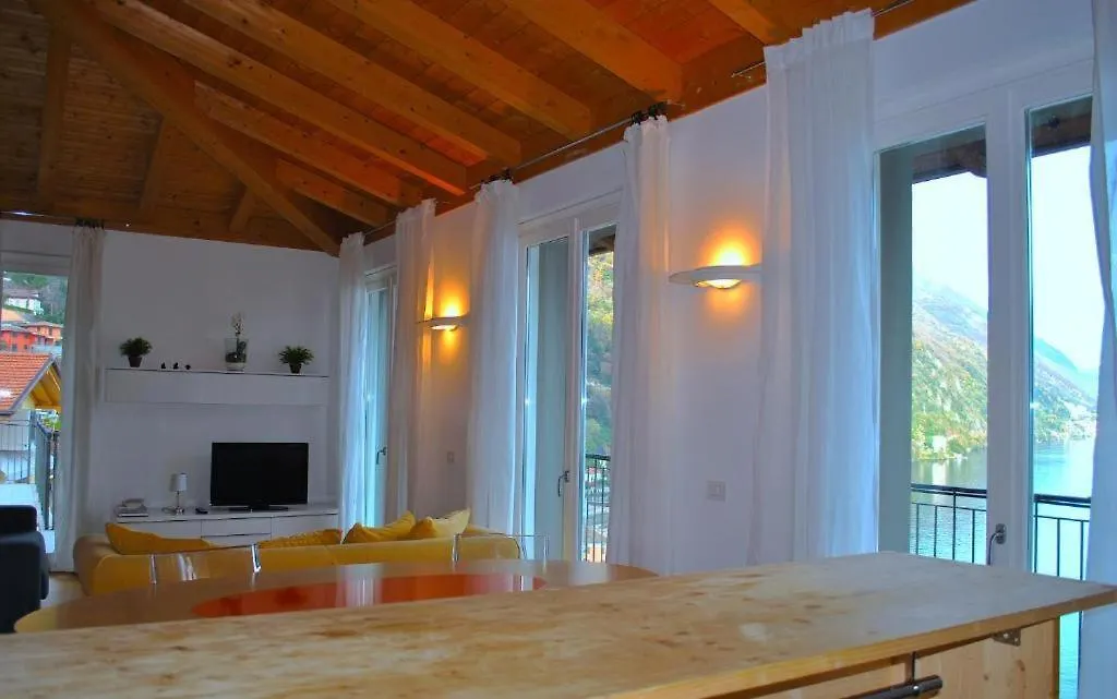 Luxury Attico With Big Terrace Apartment Argegno